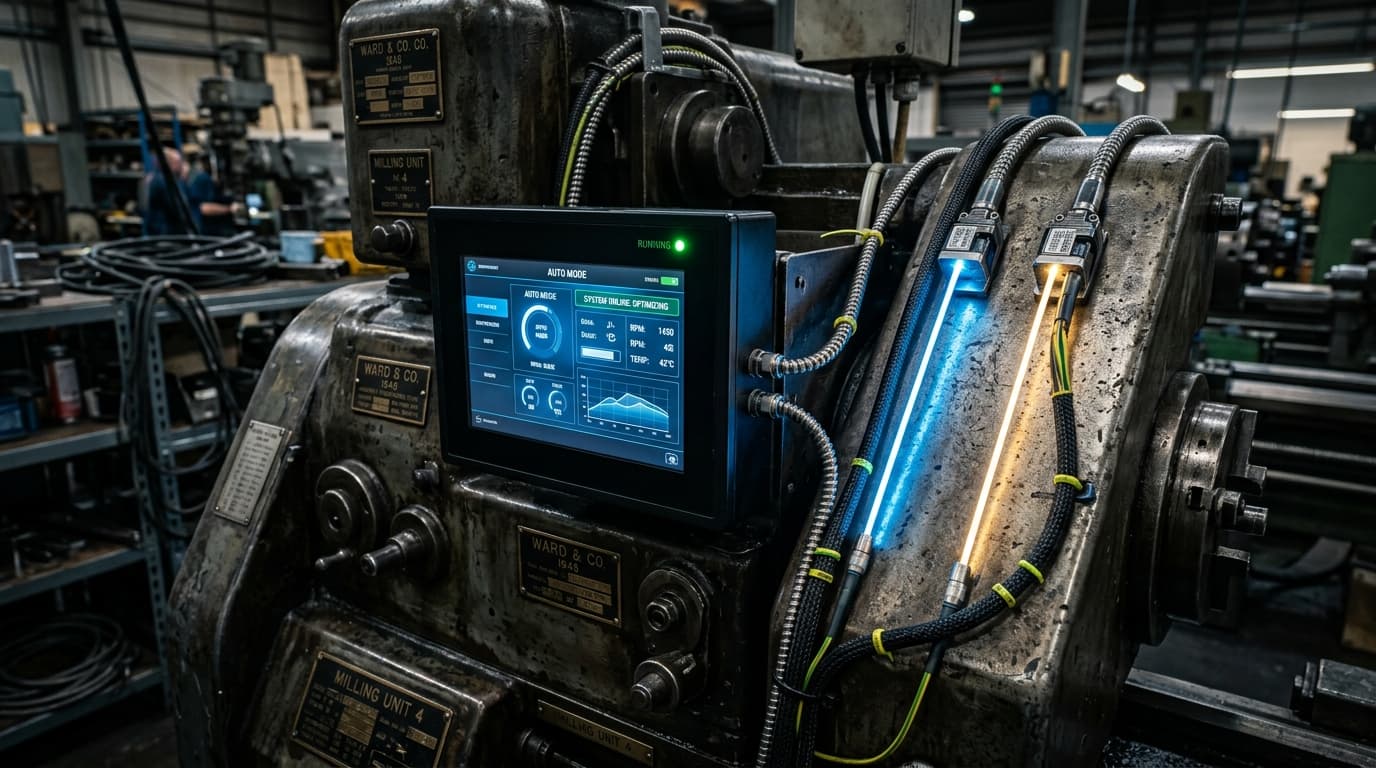Machinery in operation
